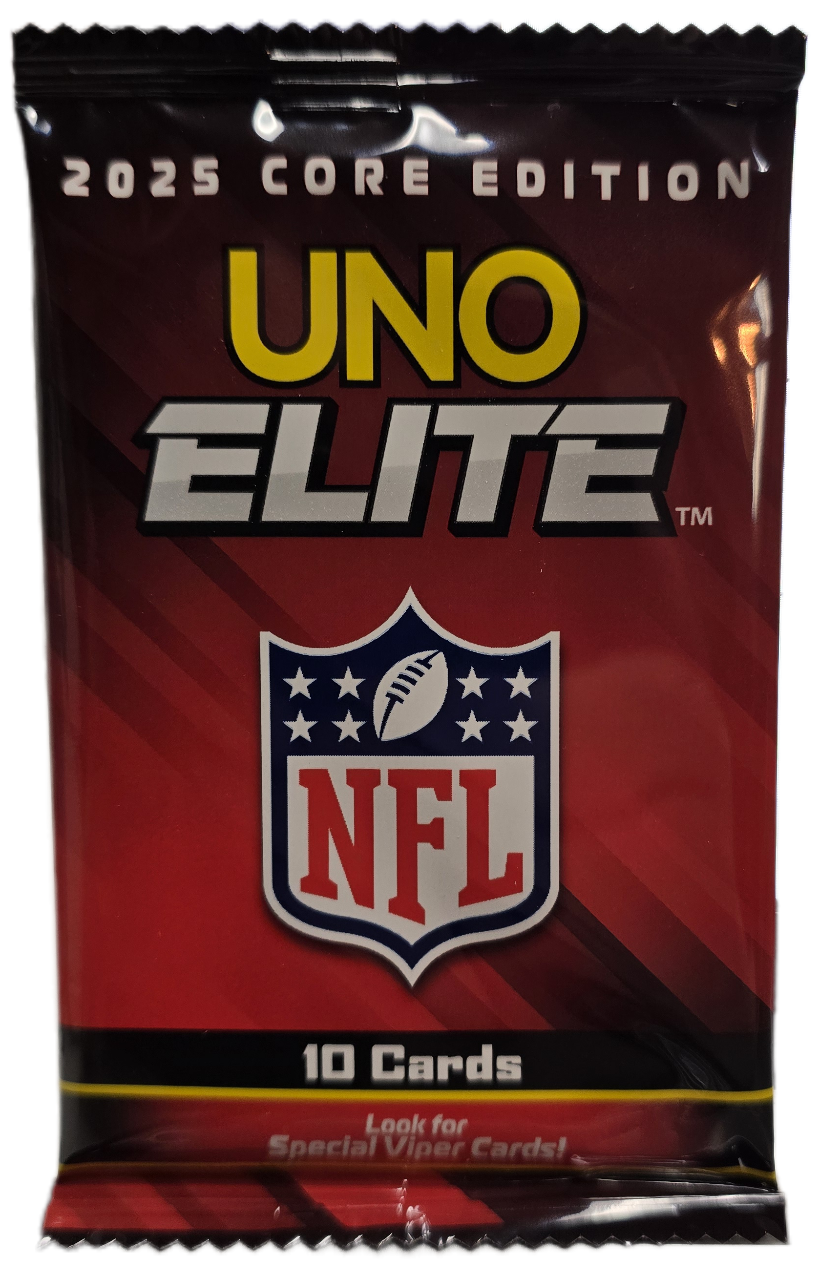 UNO NFL Elite 2025 Core Edition Booster Pack