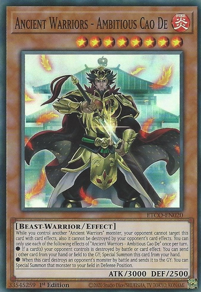 Ancient Warriors - Ambitious Cao De