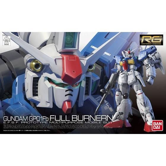 Bandai RG #13 1/144 RX-78GP01FB Gundam Zephyranthes Full Burnern Model Kit