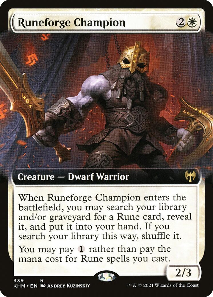 Runeforge Champion (Extended Art)