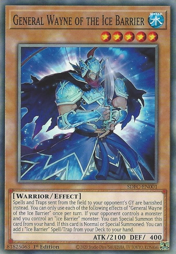 General Wayne of the Ice Barrier