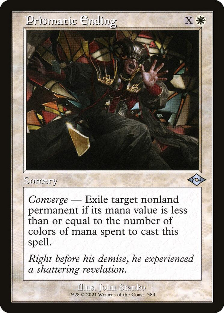 Prismatic Ending (Retro Frame)