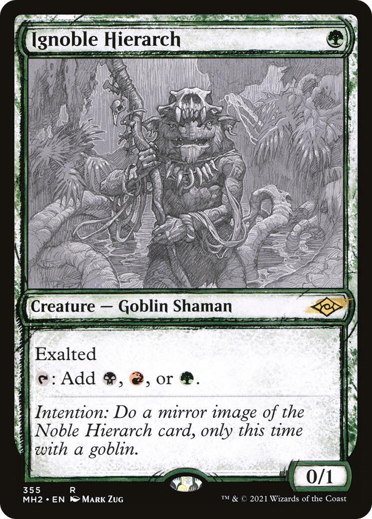 Ignoble Hierarch (Showcase)