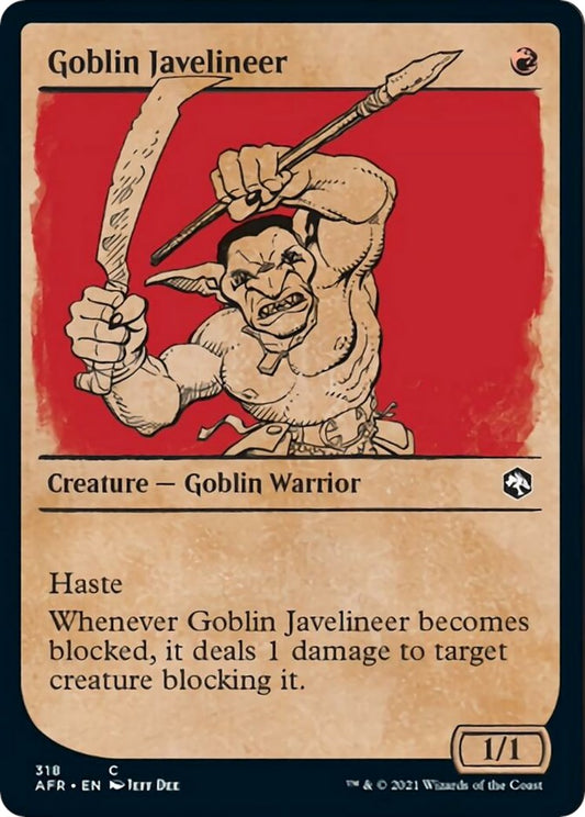Goblin Javelineer (Showcase)