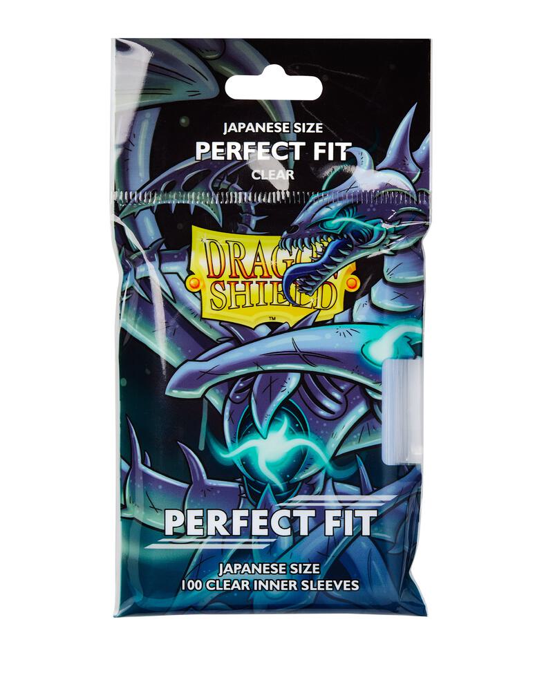 Dragon Shield 100ct Japanese Perfect Fit Toploaders - Clear