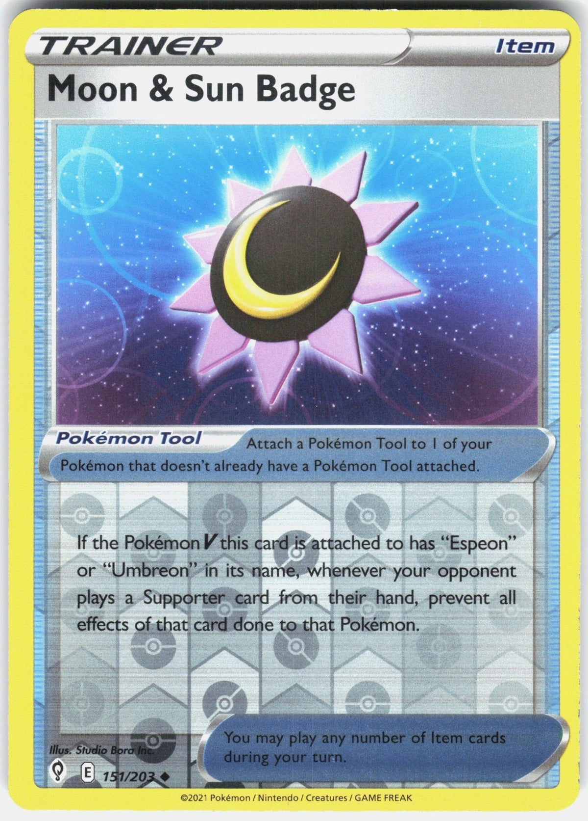 Moon & Sun Badge