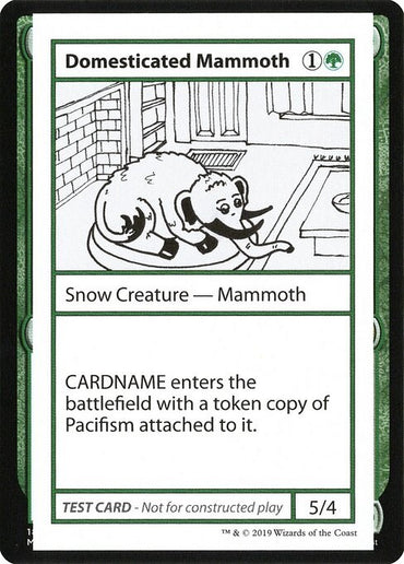 Domesticated Mammoth (No PW Symbol)