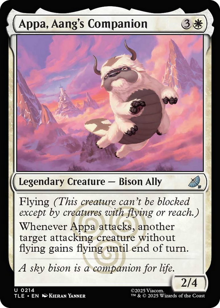 Appa, Aang's Companion [Avatar: The Last Airbender: Eternal-Legal]