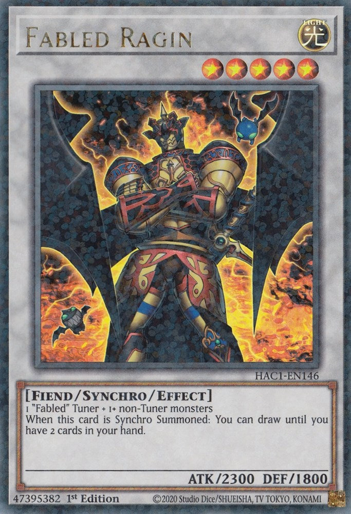Fabled Ragin (Duel Terminal)