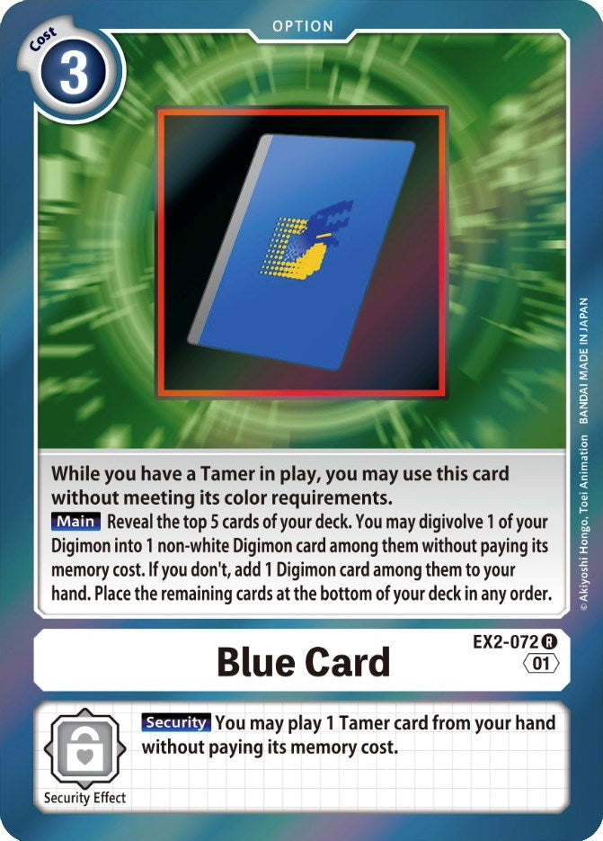 Blue Card