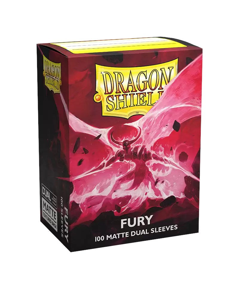 Dragon Shield Dual Matte Standard Sleeves - Fury (100-Pack)