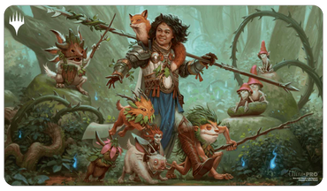 Ultra Pro: Wilds of Eldraine Ellivere of the Wild Court Standard Gaming Playmat for Magic: The Gathering