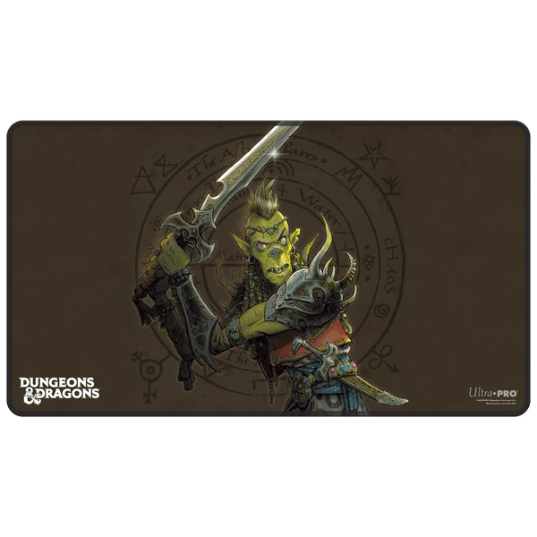 Planescape: Adventures in the Multiverse for Dungeons & Dragons Black Stitched Playmat - Morte’s Planar Parade Alternate Cover Artwork