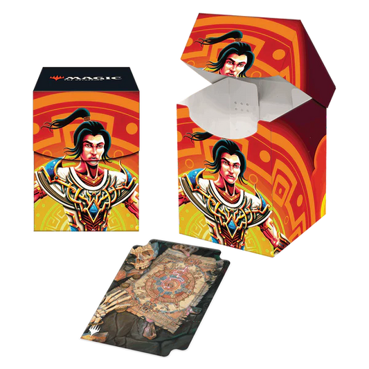 Ultra Pro - The Lost Caverns of Ixalan Kellan, Daring Traveler 100+ Deck Box® for Magic: The Gathering
