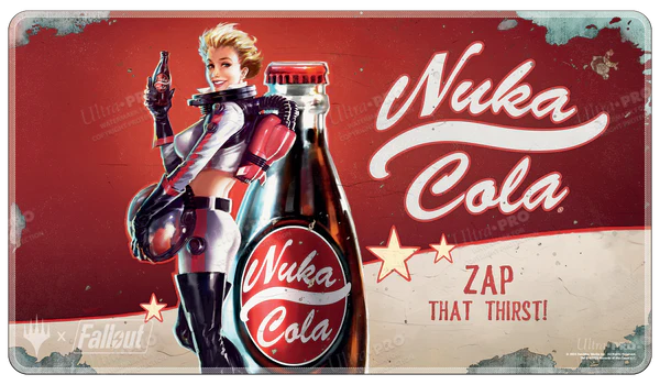 Fallout® Nuka-Cola Pinup Holofoil Standard Gaming Playmat for Magic: The Gathering