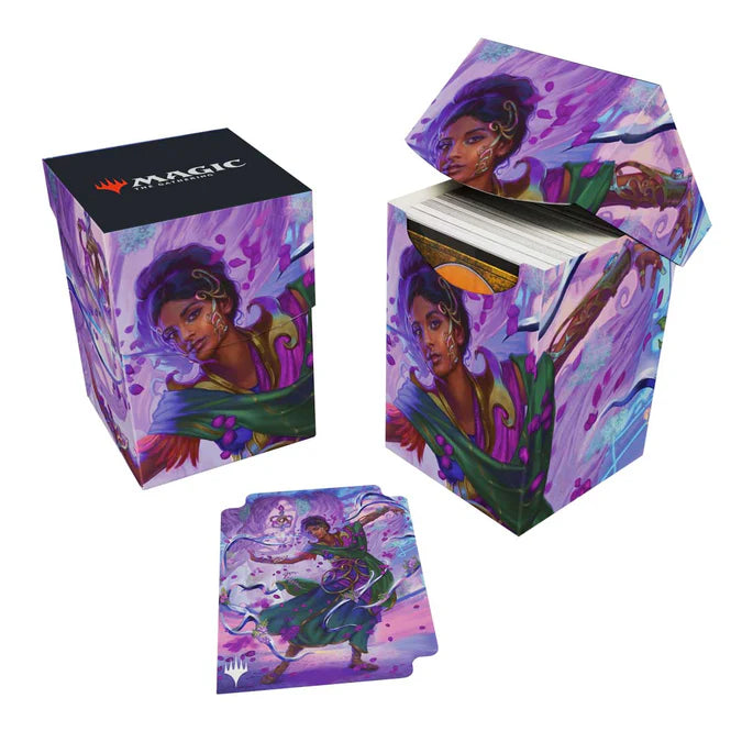 Ultra Pro: Aetherdrift Avishkar Living Energy (Commander) 100+ Deck Box for Magic: The Gathering