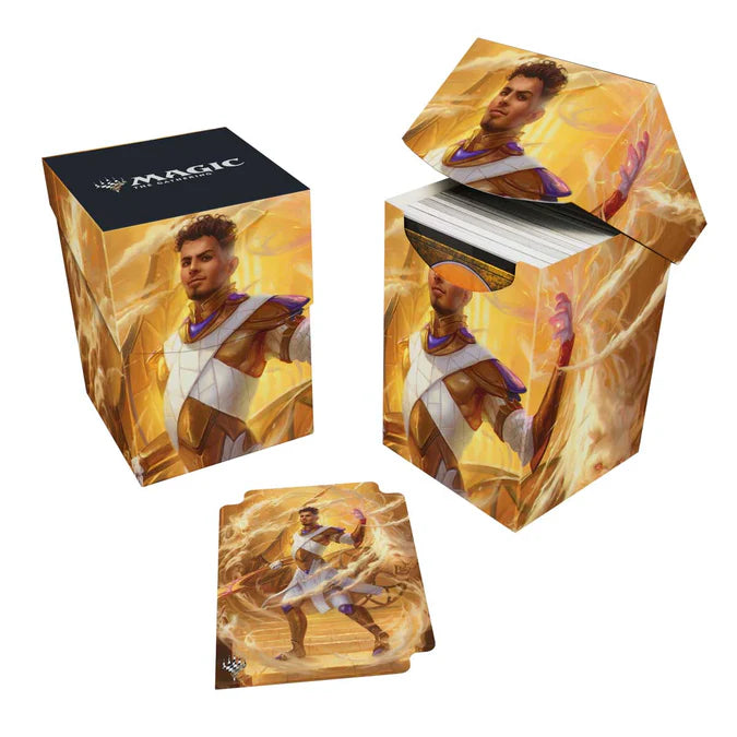 Ultra Pro: Aetherdrift Basri, Tomorrow’s Champion 100+ Deck Box for Magic: The Gathering