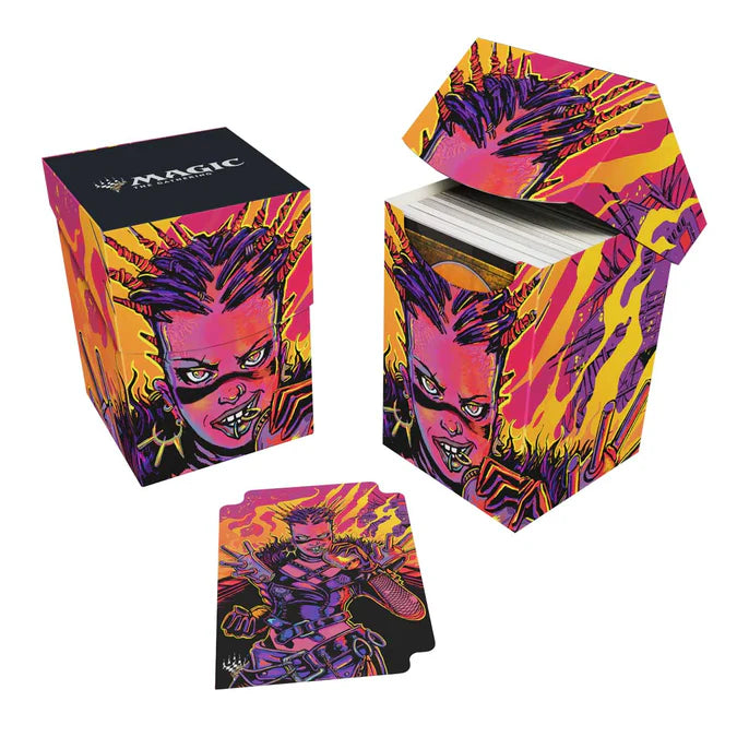 Ultra Pro: Aetherdrift Far Fortune, End Boss 100+ Deck Box for Magic: The Gathering
