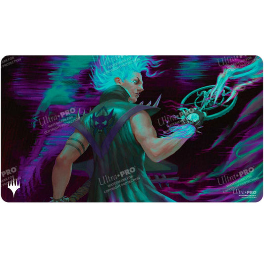 Aetherdrift Winter, Cursed Rider Playmat for Magic: The Gathering