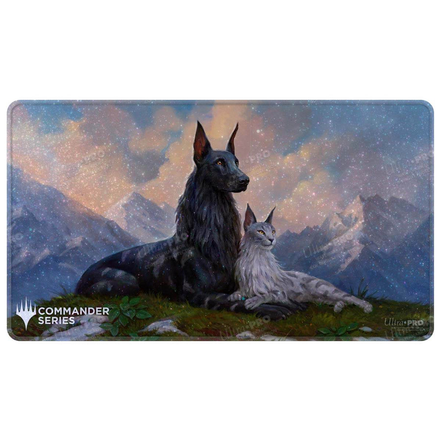 Ultra Pro: Commander Series #8 Rin and Seri, Inseparable Holofoil Playmat for Magic: The Gathering