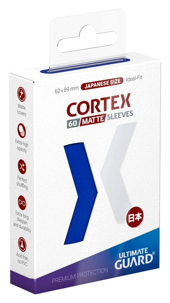 Cortex Sleeves Matte Japanese Size (60) - Blue