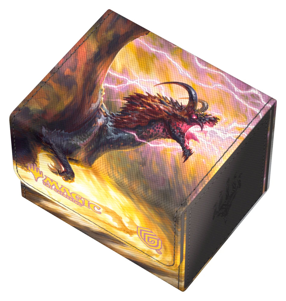 Ultmate Guard Sidewinder 100+ Xenoskin Magic: the Gathering "Tarkir: Dragonstorm" - Stormscale Scion Deck Box