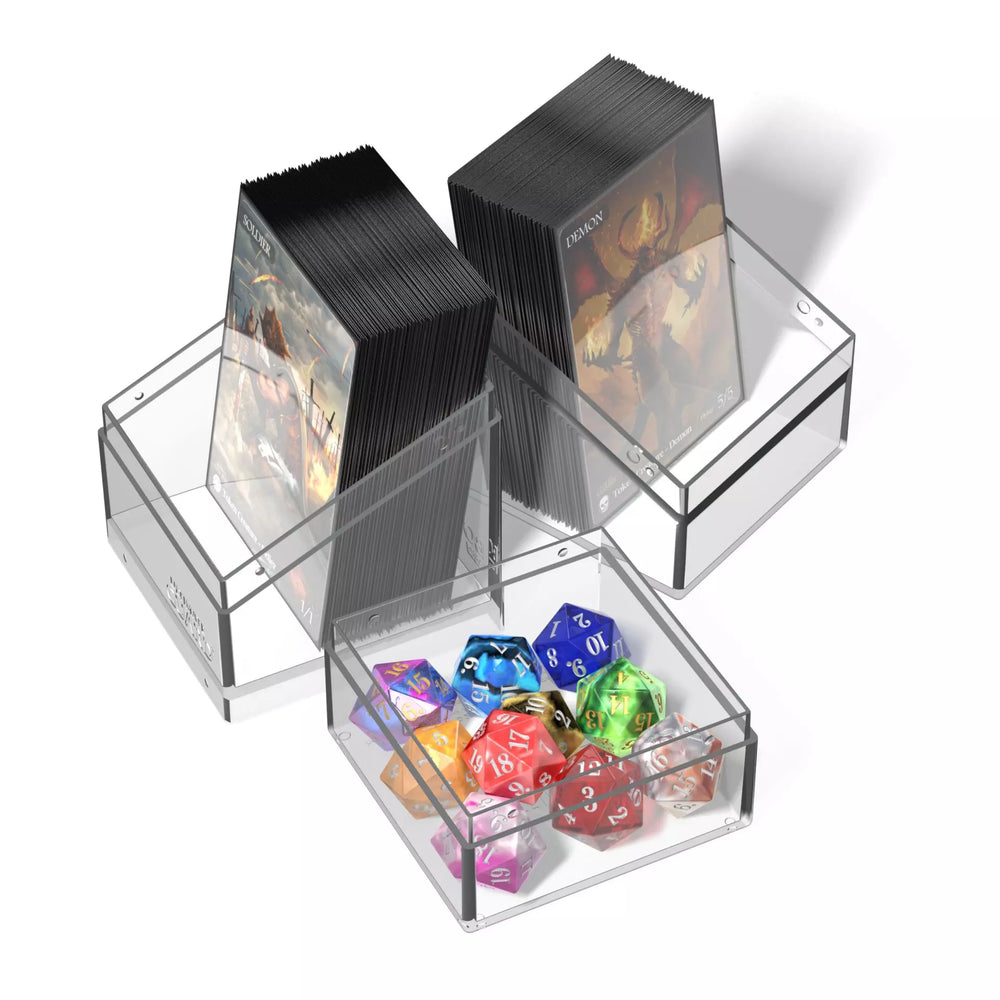 Ultimate Guard: Boulder'n'Tray 100+ Deck Box - Clear