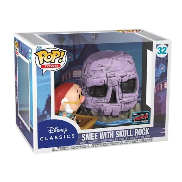 Funko Pop! Town Smee With Skull Rock 2022 NYCC Fall Exclusive Disney Classic