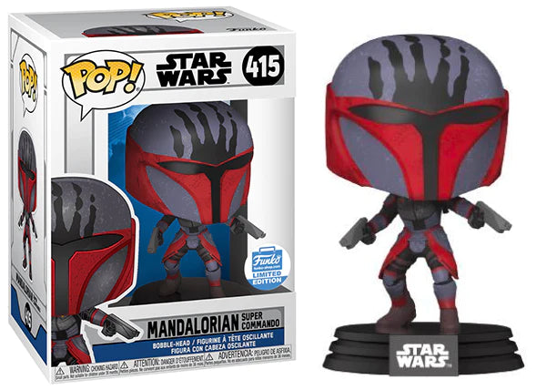 Funko Pop! Star Wars: Mandalorian Super Commando