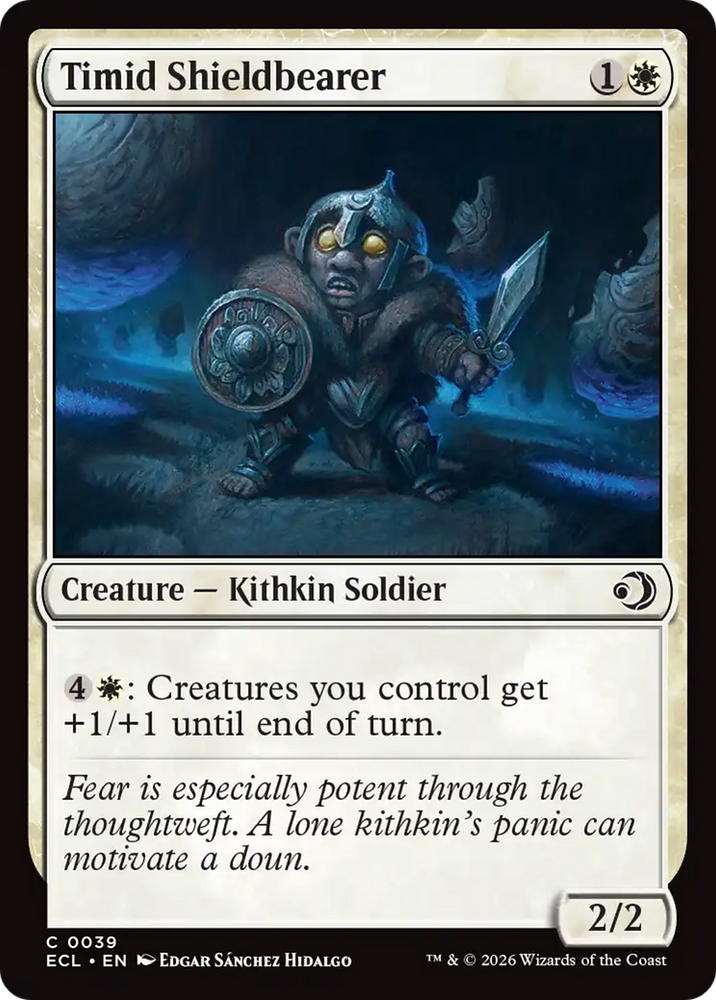 Timid Shieldbearer [Lorwyn Eclipsed]