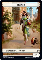 Human 002 (ELD) // Human 002 (ELD) Double-Sided Token (Back)