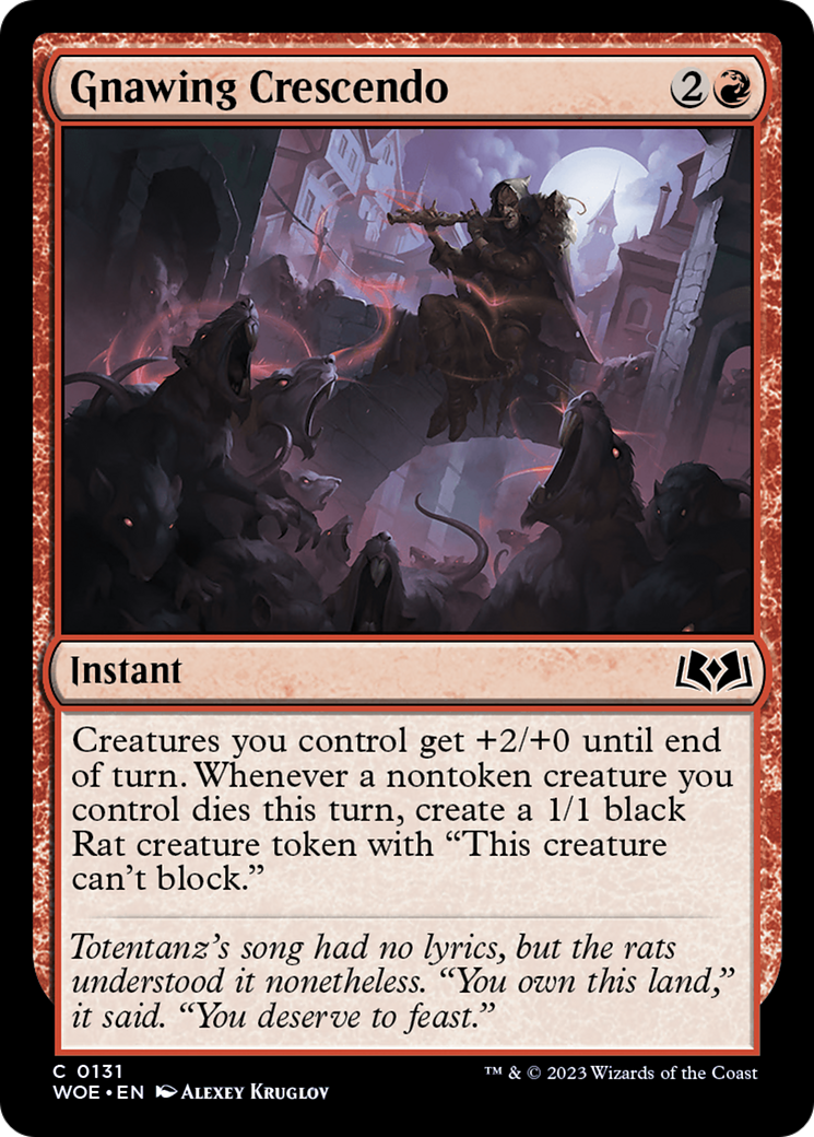 Gnawing Crescendo [WOE - 131]