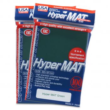 KMC Hyper Matte Green - 100ct