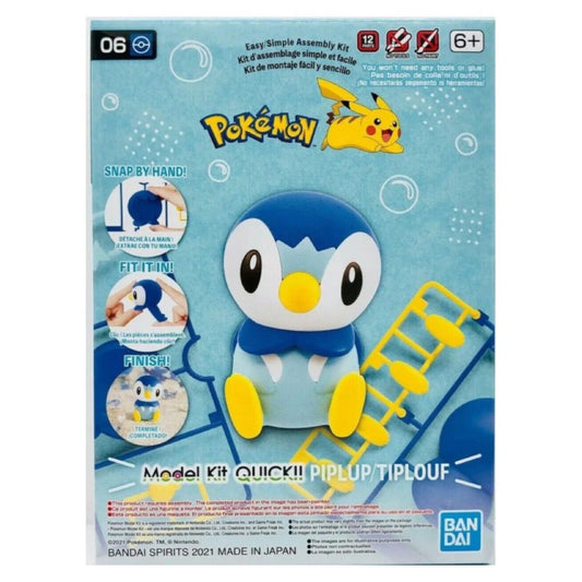 06 Piplup "Pokemon", Bandai Spirits Hobby Pokemon Model Kit Quick!!