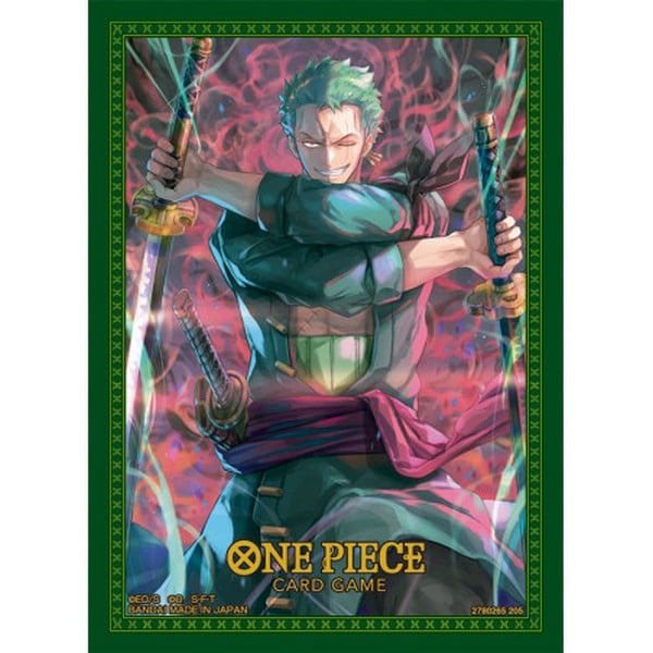One Piece Card Game Official Sleeves: TCG+ Store Edition Vol. 4 - Roronoa Zoro