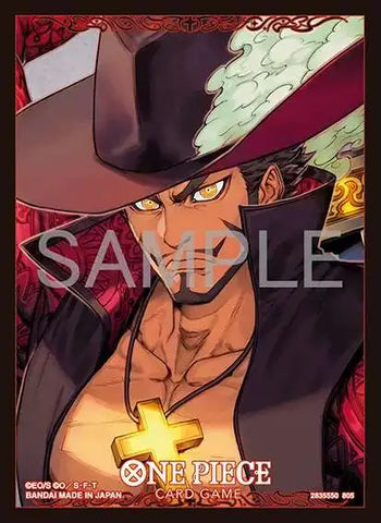 One Piece Card Game Official Sleeves: Dracule Mihawk