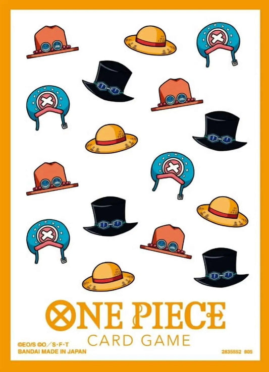 One Piece Card Game Official Sleeves: Hat Pattern