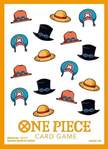 One Piece Card Game Official Sleeves: Hat Pattern