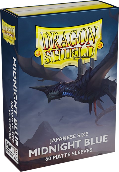 Dragon Shield Matte Japanese Sleeves - Midnight Blue (60-Pack)