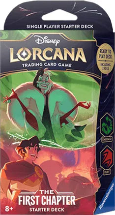 Disney Lorcana: The First Chapter Starter Deck (Emerald & Ruby)