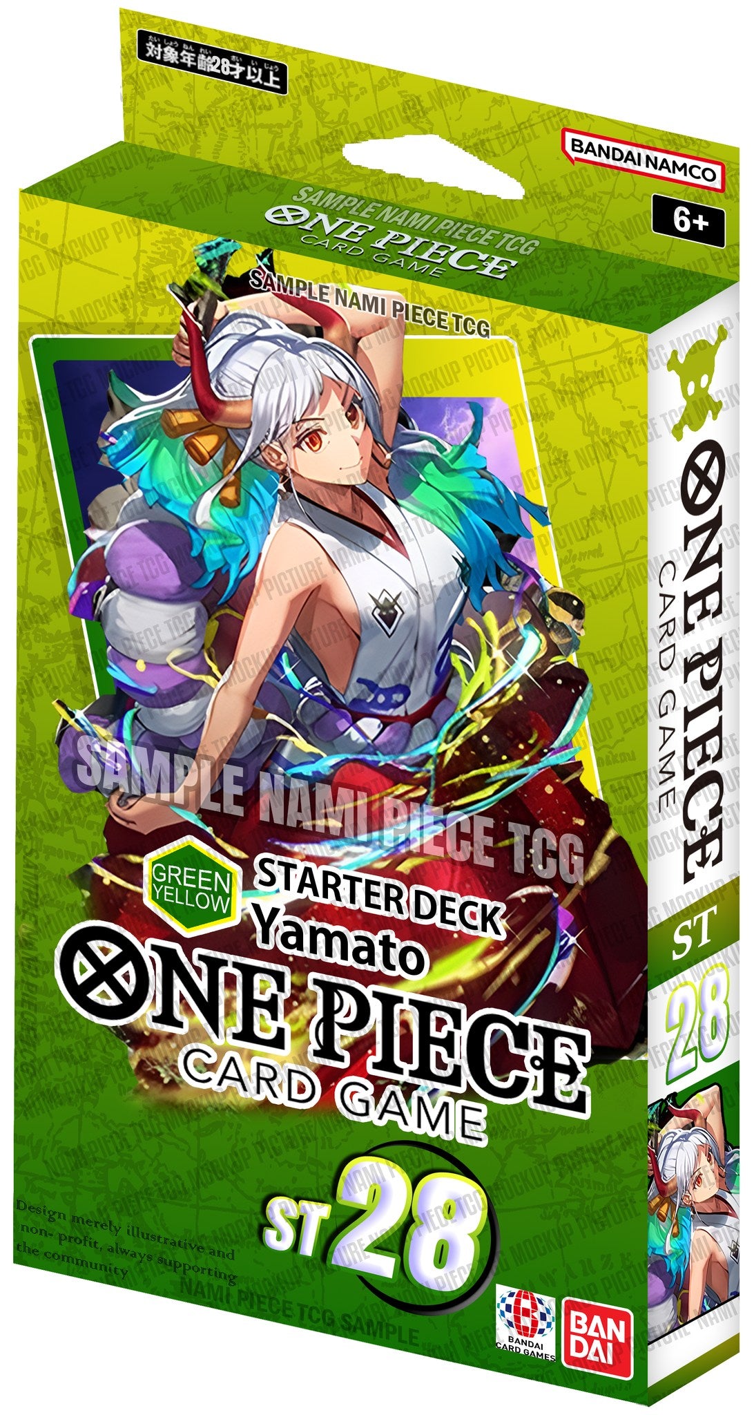 One Piece Card Game: Green Yellow Yamato Starter Deck [ST-28]