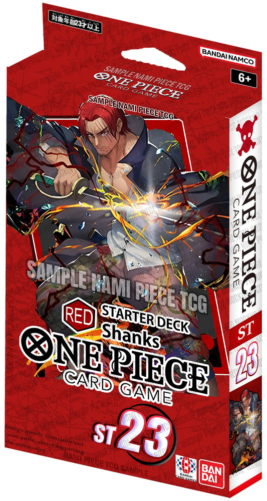 One Piece Card Game: Red Shanks Starter Deck [ST-23]