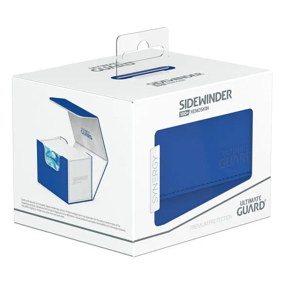 Ultimate Guard: Synergy Sidewinder Xenoskin Deck Case 100+ - Blue/White