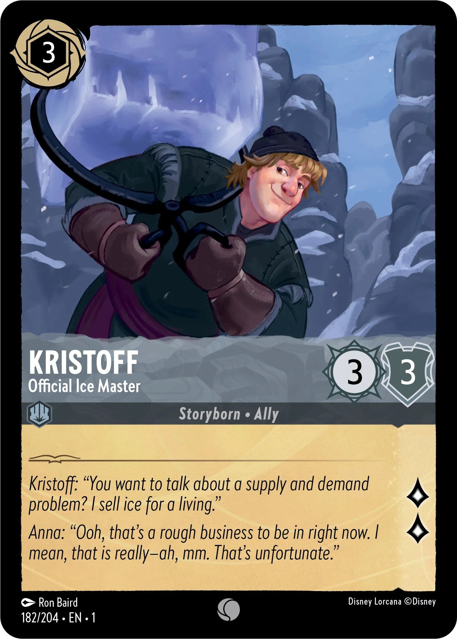 Kristoff - Official Ice Master