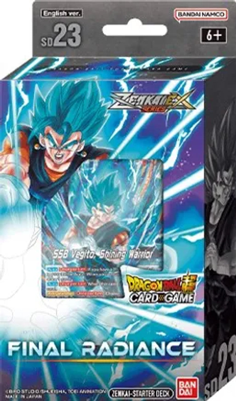 DRAGON BALL SUPER CARD GAME Starter Deck 23 -Final Radiance- [DBS-SD23]