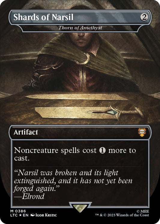 Shards of Narsil - Thorn of Amethyst (Surge Foil)
