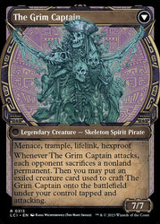 Throne of the Grim Captain (Showcase) (Back)