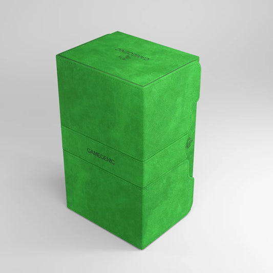 GameGenic Stronghold XL Convertible Deck Box - Green (Holds 200+)