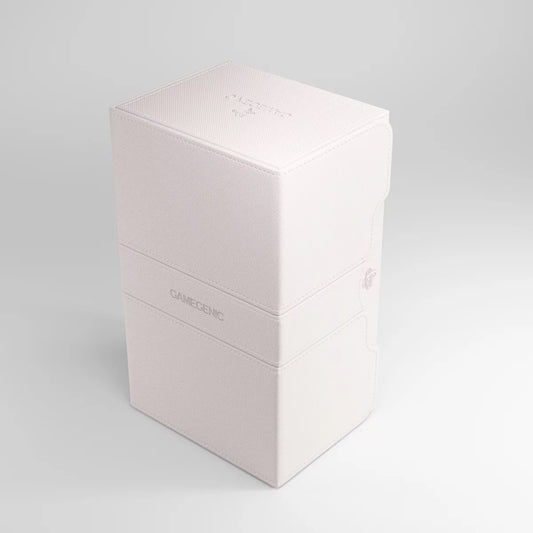 GameGenic Stronghold XL Convertible Deck Box - White (Holds 200+)