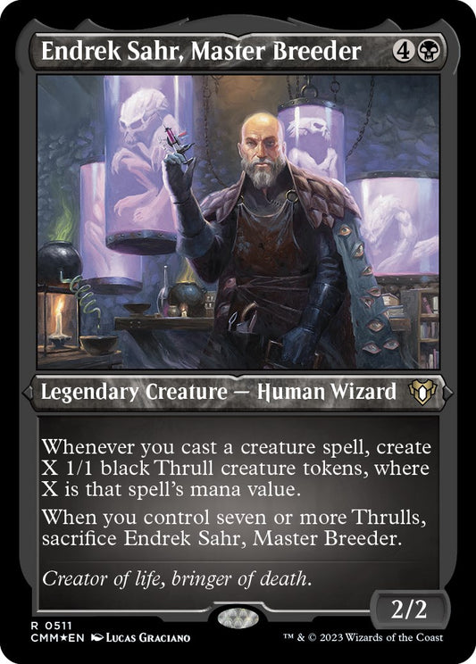 Endrek Sahr, Master Breeder (Foil Etched)